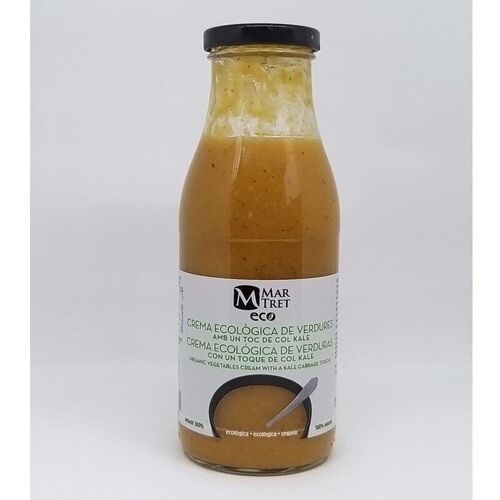 Crema de Verduras con Col Kale ECO 500ml. Mar-Tret