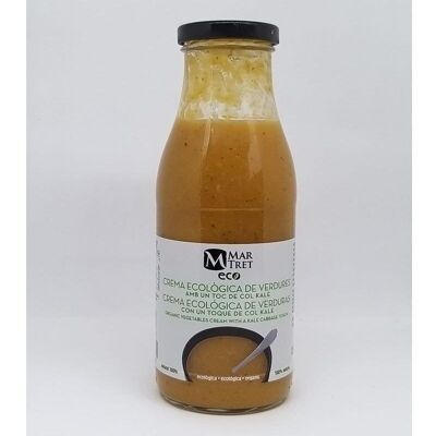 Crema de Verduras con Col Kale ECO 500ml. Mar-Tret