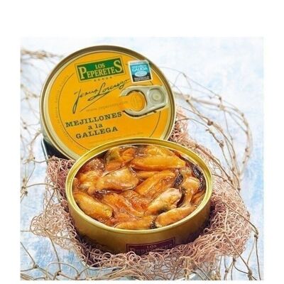 Galician style mussels 120gr. Los Peperetes