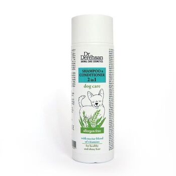 Pet Care - 2 en 1 - Shampooing et après-shampooing avec mélange de nectar de vitamines, 200 ml