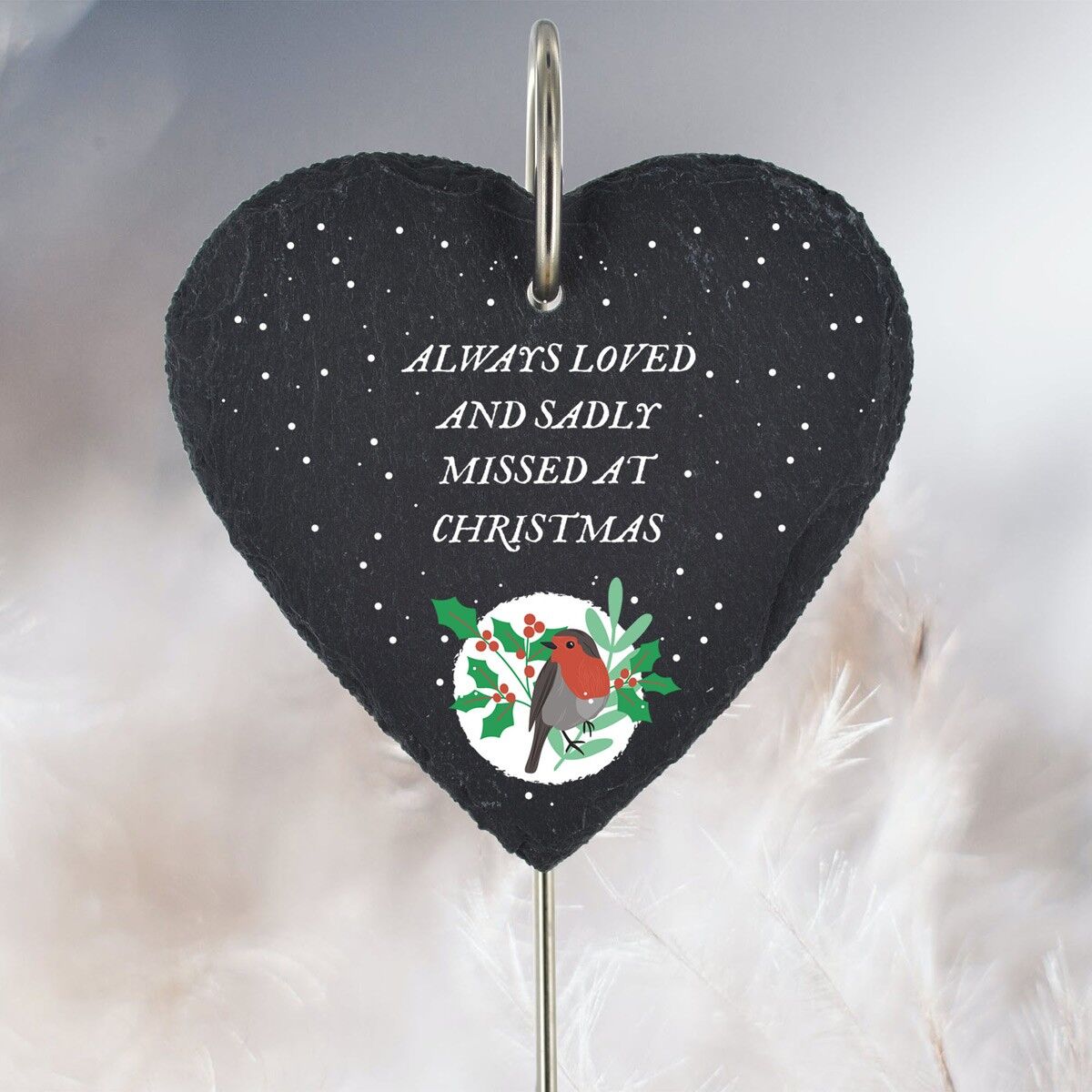 P6524_T - Mancato al palo della targa dell'indicatore della tomba di Natale