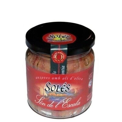 Anchovies in olive oil 225gr. Salaons Solés