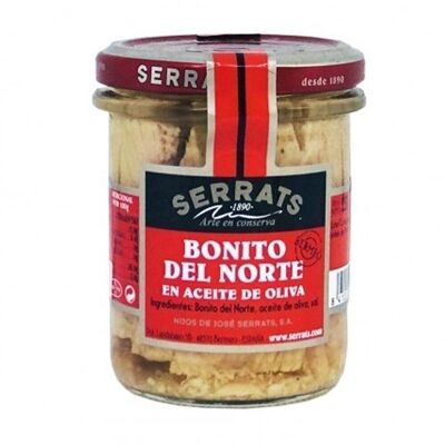 Bonito del Norte à l'huile d'olive 190gr. Serrats