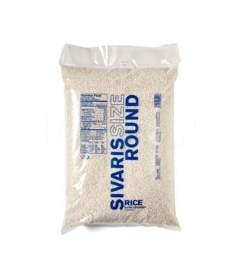 Arroz Redondo 5kg. Sivaris.