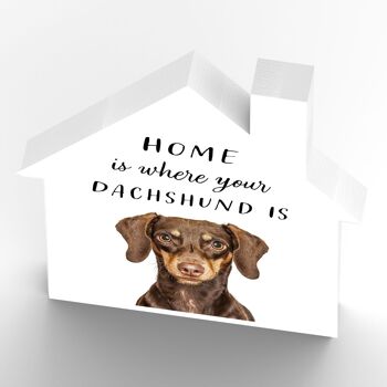 P6993 - Teckel Gruff Pawtraits Dog Photography Imprimé Maison en bois Dog Themed Home Decor 3