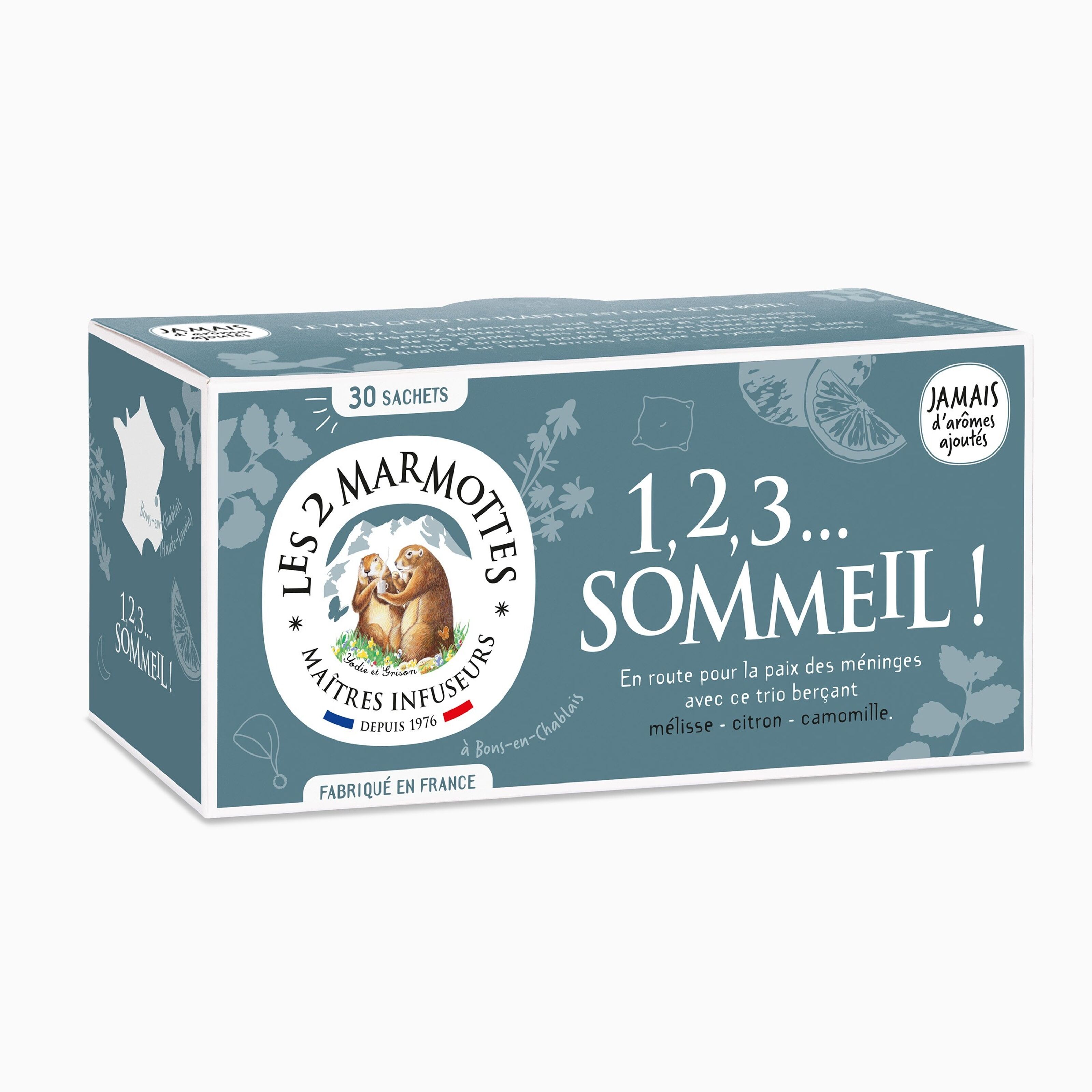 NutraTea Infusion Camomille Valériane - Sommeil Relaxation - Made in UK à  prix pas cher