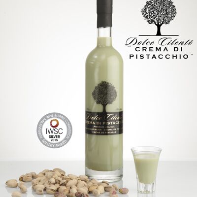 Pistachio Cream Liqueur 700ml 17% Dolce Cliento Italian Pistachio Cream Liqueur Silver Medal Winner