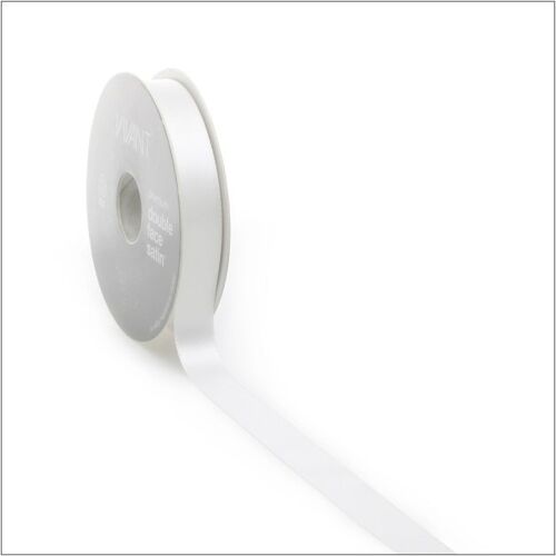 Satijn lint – off-white - 25 mm x 25 meter