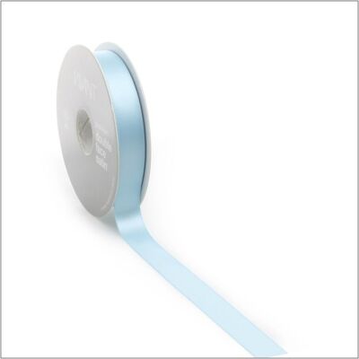 Satin ribbon - turquoise - 25 mm x 25 meters