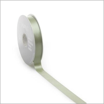 Nastro di raso - oliva - 16 mm x 25 metri