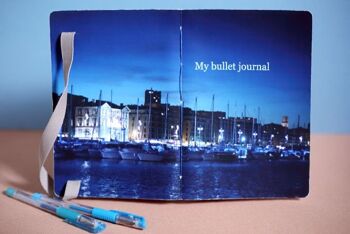 Bullet journal A5 vieux port de Marseille 3