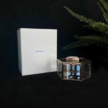 Boîte à bijoux en verre d'agate | 2 couleurs 5