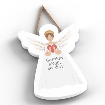P8015 - Plaque à suspendre ange gardien en service cadeau sentimental ange gardien 2