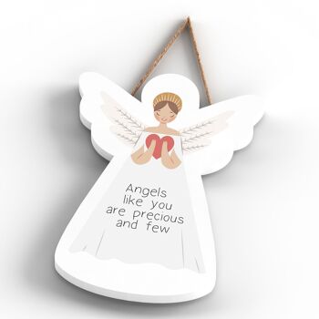 P8017 - Des anges comme vous êtes précieux et peu d'anges gardiens Sentimental Gift Plaque à suspendre 4