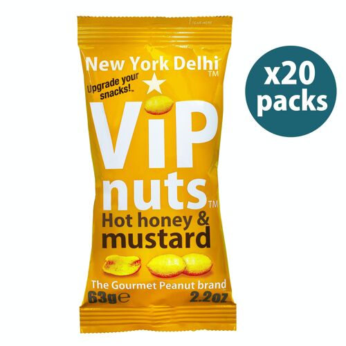ViPnuts Hot Honey & Mustard Peanuts