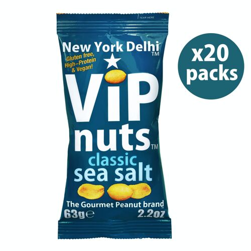 ViPnuts Classic Sea Salt Peanuts
