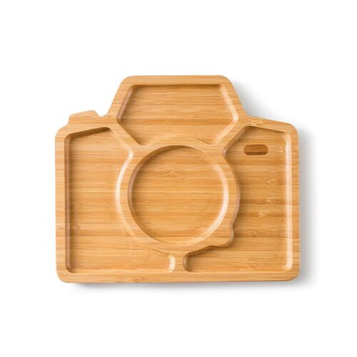 Bamboo Plate Snap & Smile