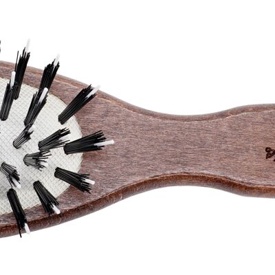 Small comb out brush for fine hair