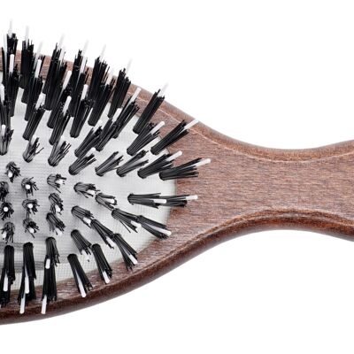 Combing wood brush