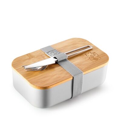 Maneki Neko Lunchbox | Grau