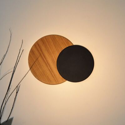 Eclipse - Lámpara ambiental de madera
