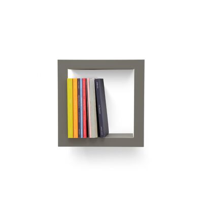 Estante modular de pared GRIS STICK estructura 28 x 28 x 8,5