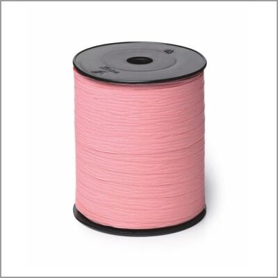 Paperlook - krullint - roze - 10 mm x 250 meter