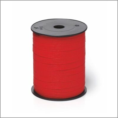 Paperlook - curling ribbon - red - 10 mm x 250 meters