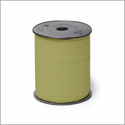Paperlook - curling ribbon - jade-olive - 10 mm x 250 meters