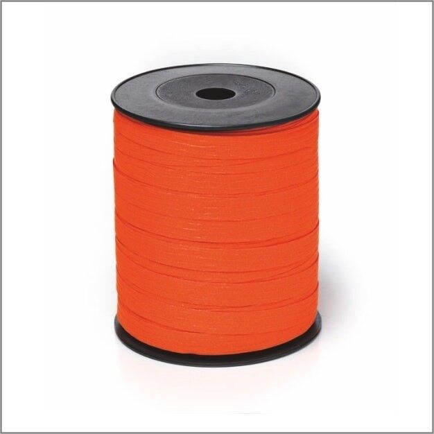 Paperlook - Kräuselband - Orange - 10 mm x 250 Meter