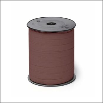 Paperlook - ruban à friser - marron - 10 mm x 250 mètres