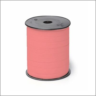 Paperlook - curling ribbon - old pink - 10 mm x 250 meters