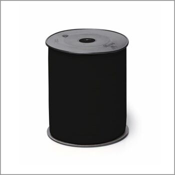 Paperlook - ruban à friser - noir - 10 mm x 250 mètres