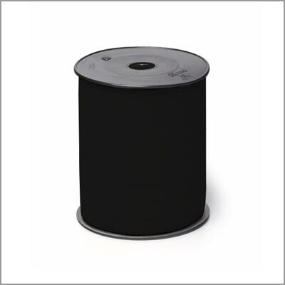 Paperlook - krullint - zwart - 10 mm x 250 meter