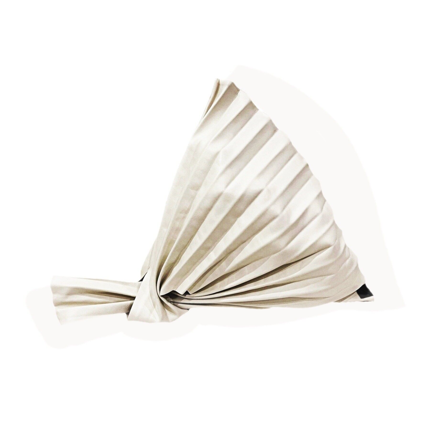 Die Kunstleder-Sonnentasche - weiß