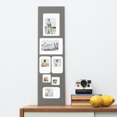 Photo Frame - Magnetic Collage - M7 gray