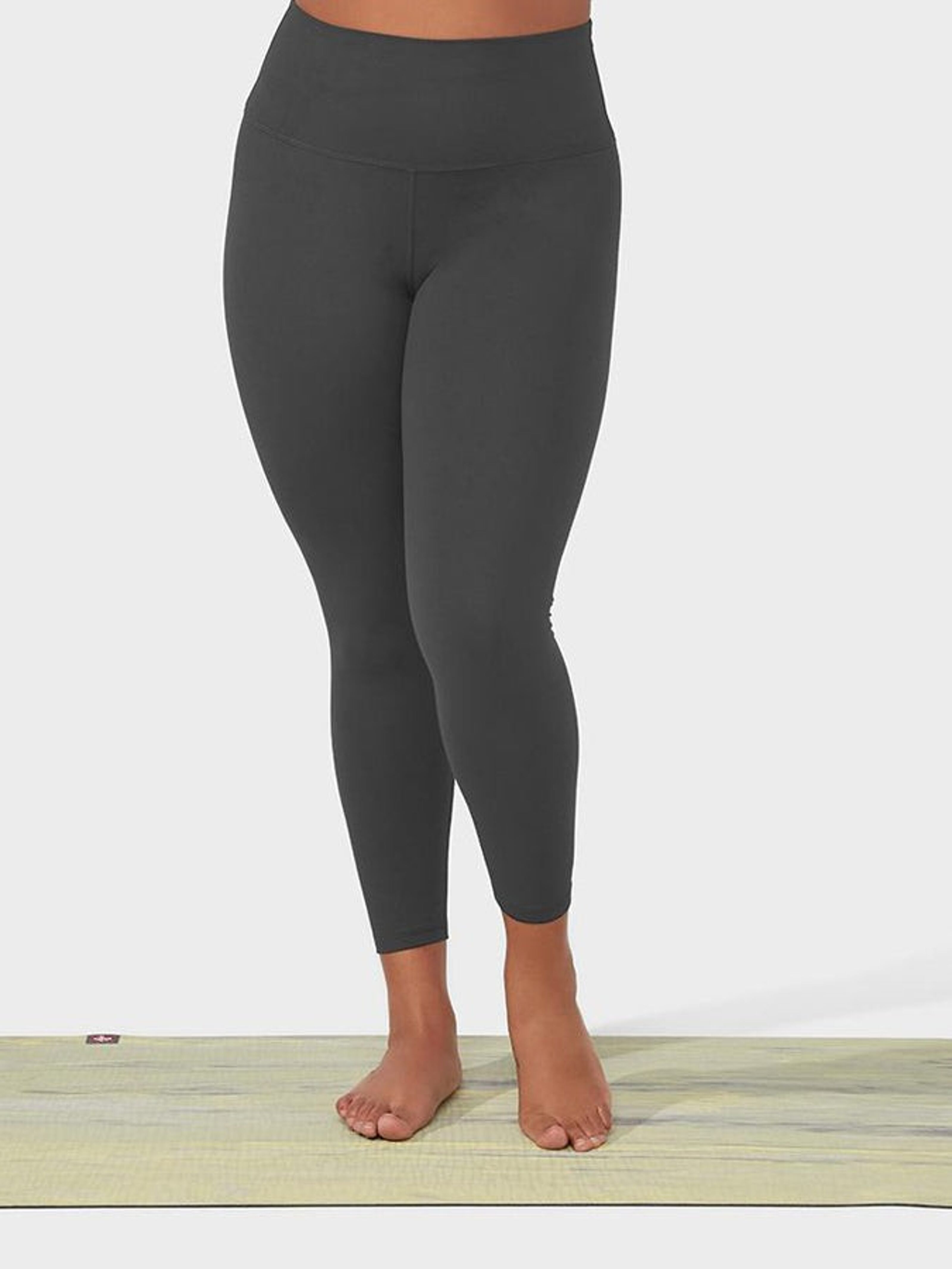 Buy wholesale Manduka Foundation Women's High Rise Yoga Leggings With  Pocket - New Grey