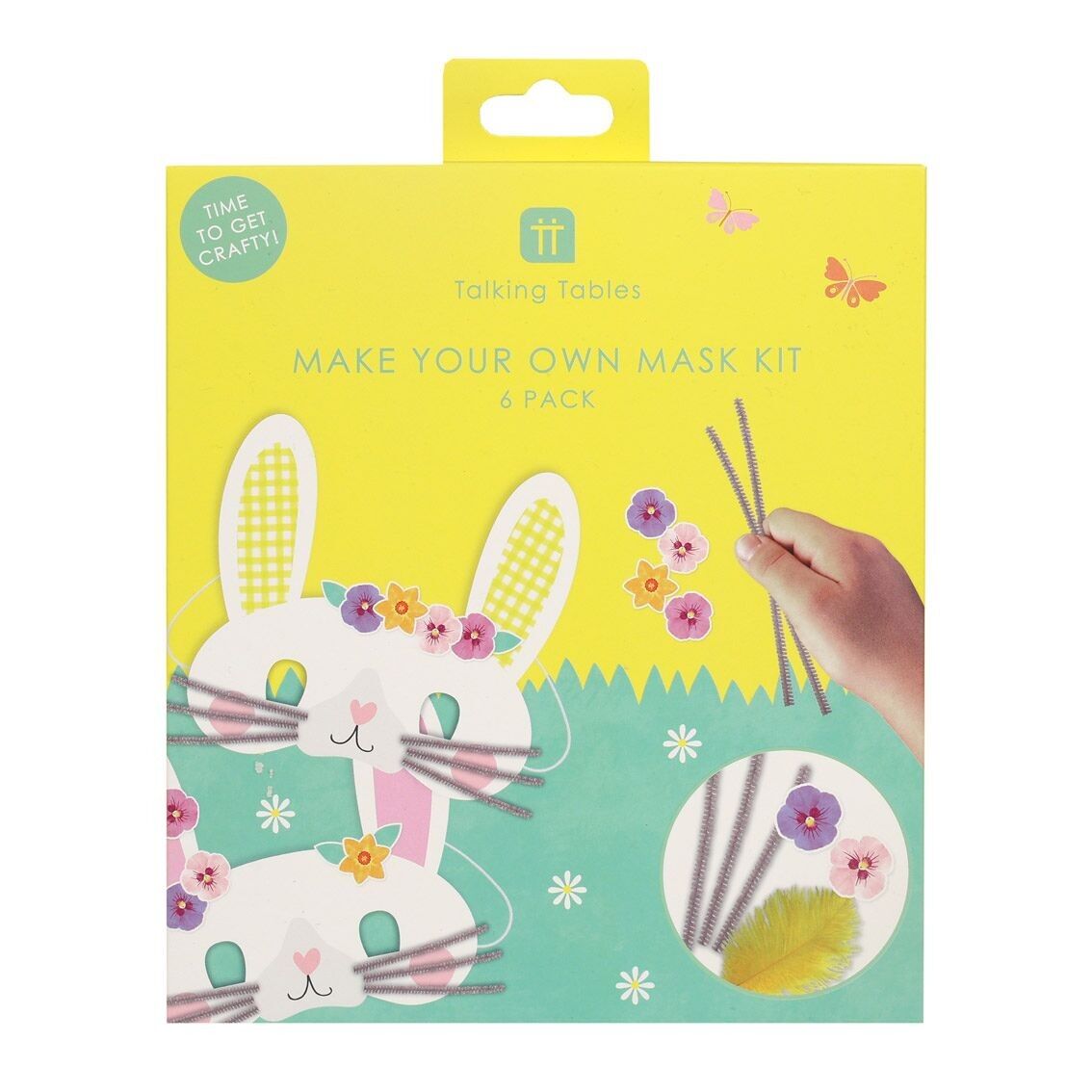 Make Your Own Easter Masks Kit - 6 Pack