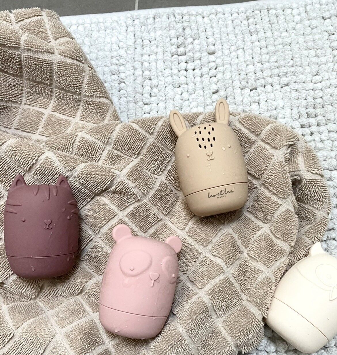 Bath toy, Gift, Bath Toy, Pink, leo and lea