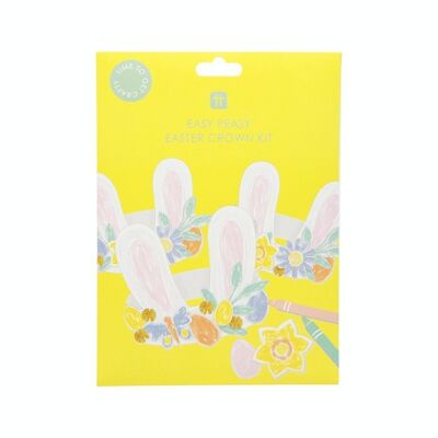 Kit de diademas con orejas de conejo de Pascua - Paquete de 6