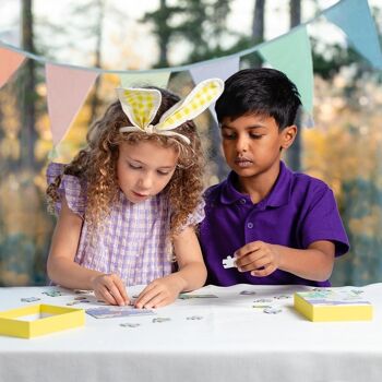 Puzzle lapin de Pâques pour enfants - 50 pièces 10