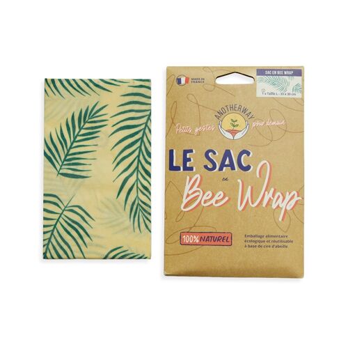 Sac Alimentaire Réutilisable Tropical - Grande taille (L)