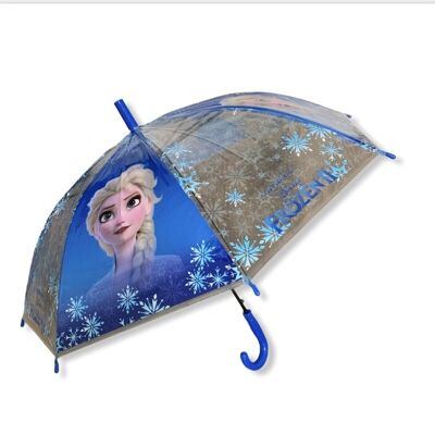 Frozen umbrella blue