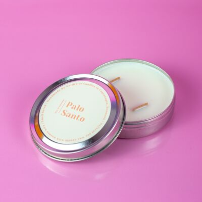 Scented soy candles, M-Size Palo Santo