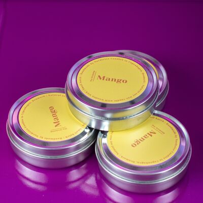 Scented soy candles, M-Mango