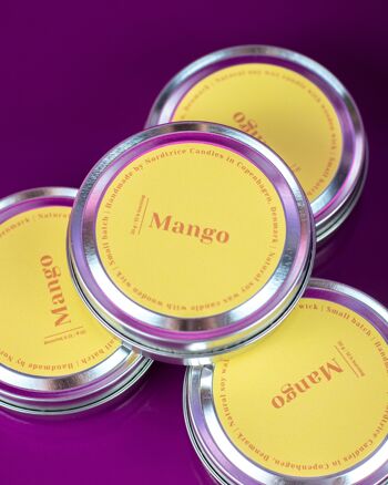 Bougies parfumées au soja, M-Mango 4
