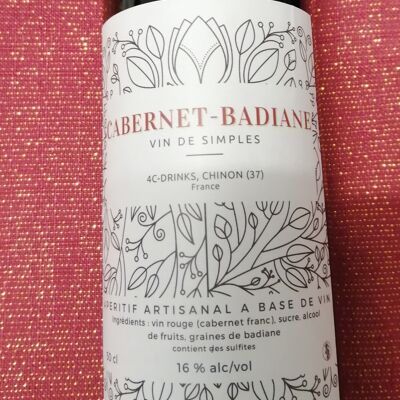 Cabernet - Badiane (Apéritif - Vin de Simples)