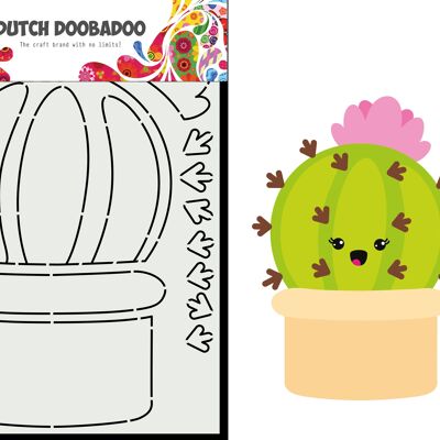 DDBD Card Art Costruito Cactus 1 A5
