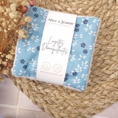 Washable makeup remover wipes Jeannette X5