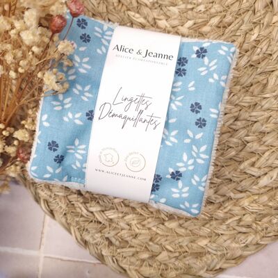 Washable makeup remover wipes Jeannette X5